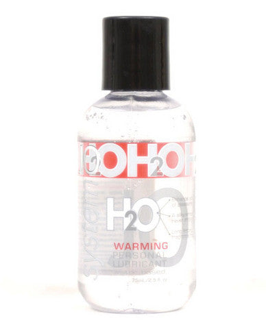 System jo h2o warming lubricant - 2.5 oz