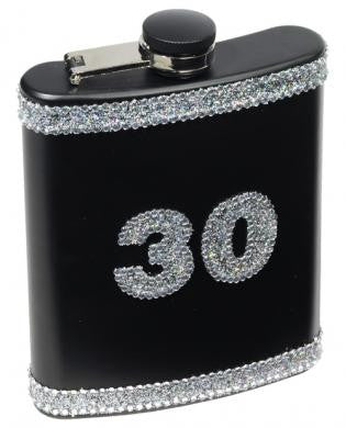 30 birthday flask