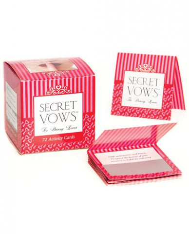 Secret Vows for the Daring Lovers - 72 Activity Cards