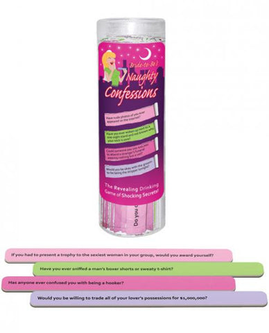 Bride To Be Naughty Confessions Game