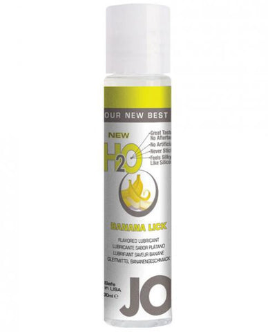 System JO H2O Flavored Lubricant Banana 1oz