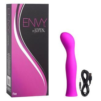 Envy Five G-Spot Vibrator by Jopen - Pink