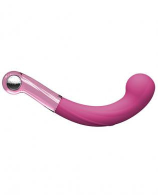 Key by jopen comet g spot glass handled wand - pink