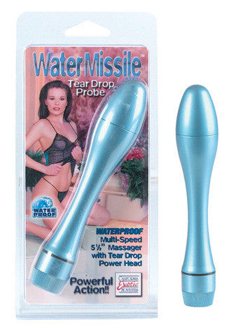 Water missile tear drop probe 5.5in&amp;#44;waterproof&amp;#44; blue