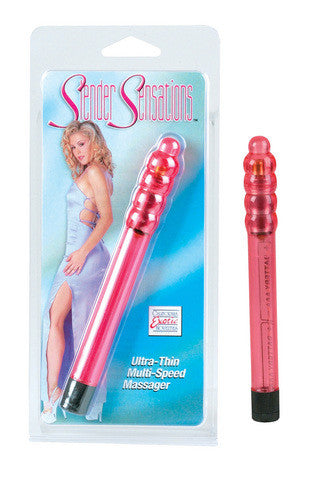 Slender Sensations Vibrator -Red