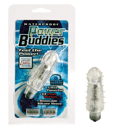 Power buddies clear studded waterproof