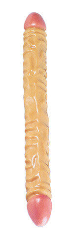 Ivory duo veined double dong 18&quot;