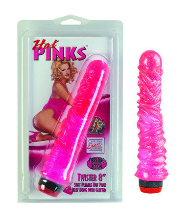 Hot pink jelly twister