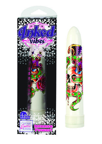 Inked slimline vibe - white 6.75in