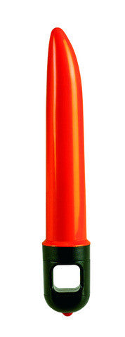 Double Tap Speeder Vibrator  6.5&quot;- Orange