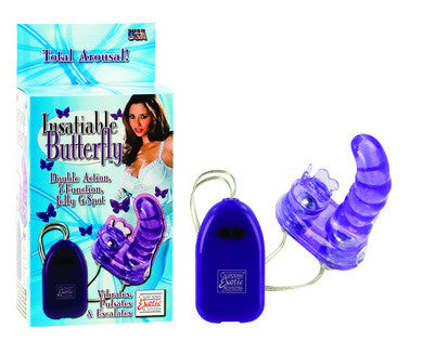 Insatiable butterfly 7 function jelly g-spot