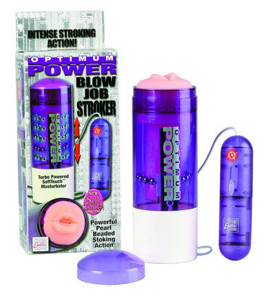 Optimum power blow job stroker purple