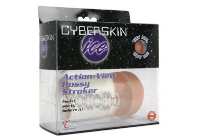 CyberSkin Ice Action-View Pussy Stroker