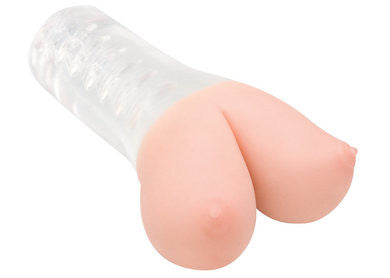 CyberSkin Ice Action-View Double D Tit F*ck Stroker