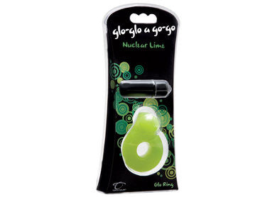 Glo-glo a go-go glo ring - green