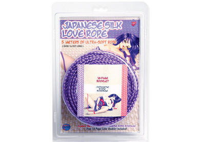 Japanese Silk Love Rope 16 ft.&amp;#44; Purple