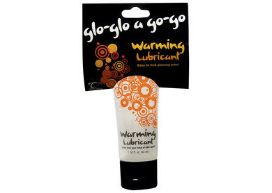 Glo-glo a go-go warming lubricant - 1.5 oz tube
