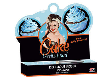 Cake delicious kisser lip plumper - devil&#039;s food .20 oz tube