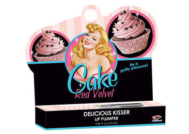 Cake delicious kisser lip plumper - red velvet .20 oz tube