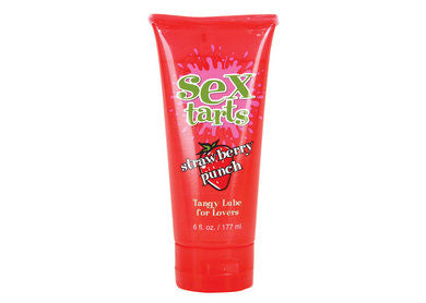 Sex Tarts Lube&amp;#44; Strawberry Punch&amp;#44; 6 fl. oz. (177ml)&amp;#44; tube