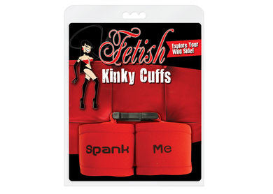 Taboo Kinky Cuffs&amp;#44; &quot;Spank Me&quot;