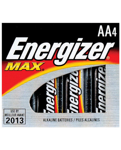 Energizer Battery AA - 4 Pack Alkaline Max Power