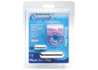 Penthouse Couples Collection Utopia Love Ring&amp;#44; Three-Way