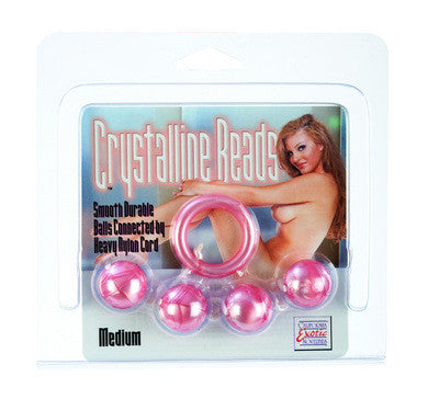 Crystalline acrylite beads medium