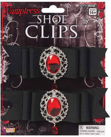 Vampiress shoe clips