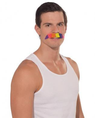 Rainbow Moustache