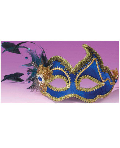 Fancy mask - blue