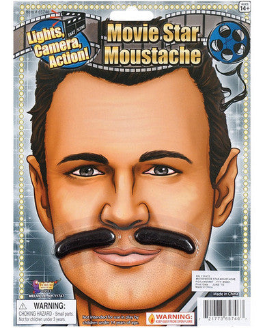 Movie star moustache