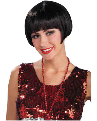 Charleston chic wig - black