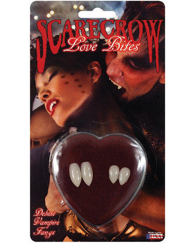 Scarecrow love bites couples fangs