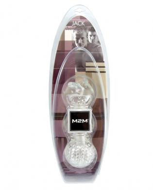 Jack stroker sleeve - clear