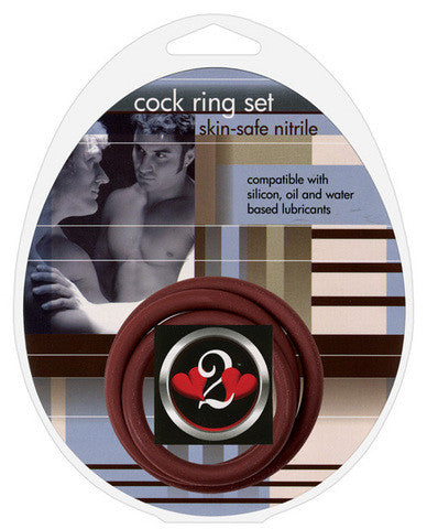 2m nitrile cock ring - pack of 3 brick