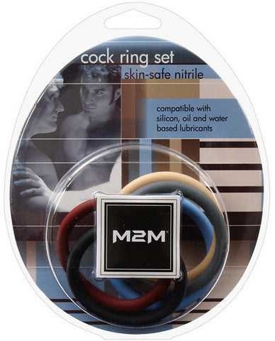 M2m Nitrile C Rings  1.75in - Pack of 5 Asst Colors