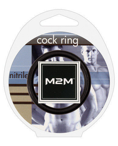 2m nitrile cock ring - 1.75in black