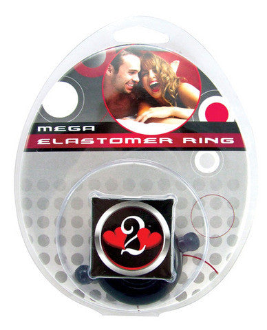 H2h elastomer cockring  large - smoke