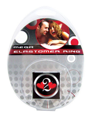 H2h elastomer cockring  large - clear