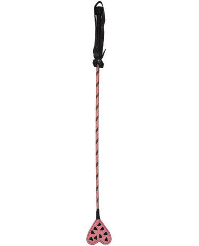 Ruff doggie lasting impressions heart crop - pink