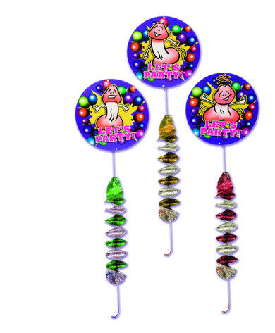 Lets party! happy penis party hanging party decoration