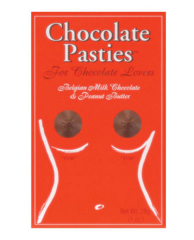 Chocolate pasties w/peanut butter included