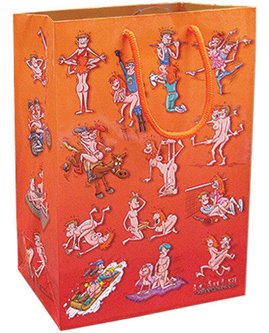 Different sexual places gift bag