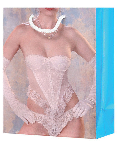 Bridal corset gift bag