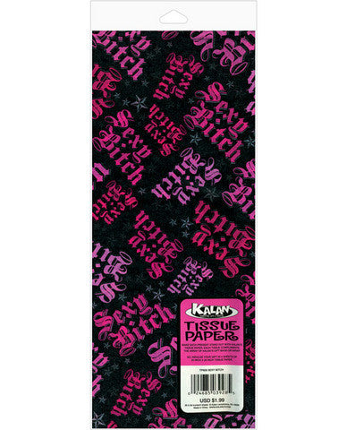 Sexy bitch tissue paper - 4 sheets