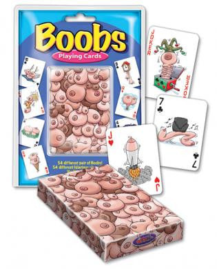 Ozze boobs playing cards