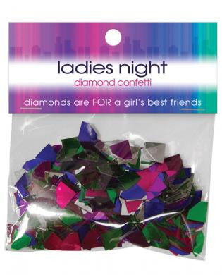 Ladies night diamond confetti