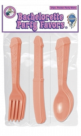 Pecker party silverware