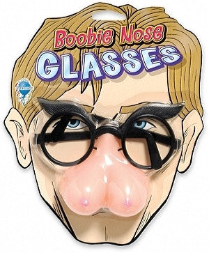 Phoney face boobie glasses